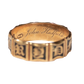 Early Victorian Enamel Mourning Ring