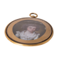 Late 18th Century Gilt Portrait Miniature Pendant