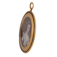 Late 18th Century Gilt Portrait Miniature Pendant